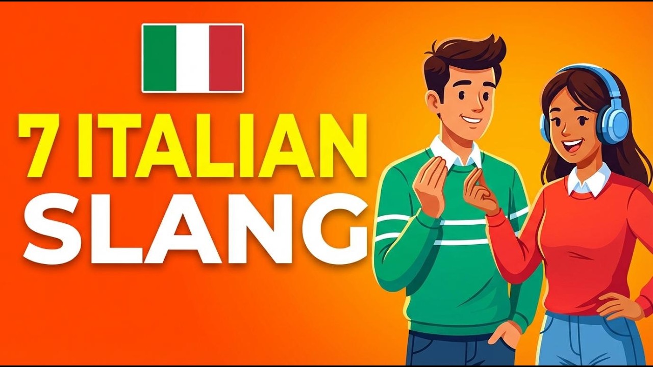 7 Italian Slang Words You MUST Know for Immersion! 🇮🇹