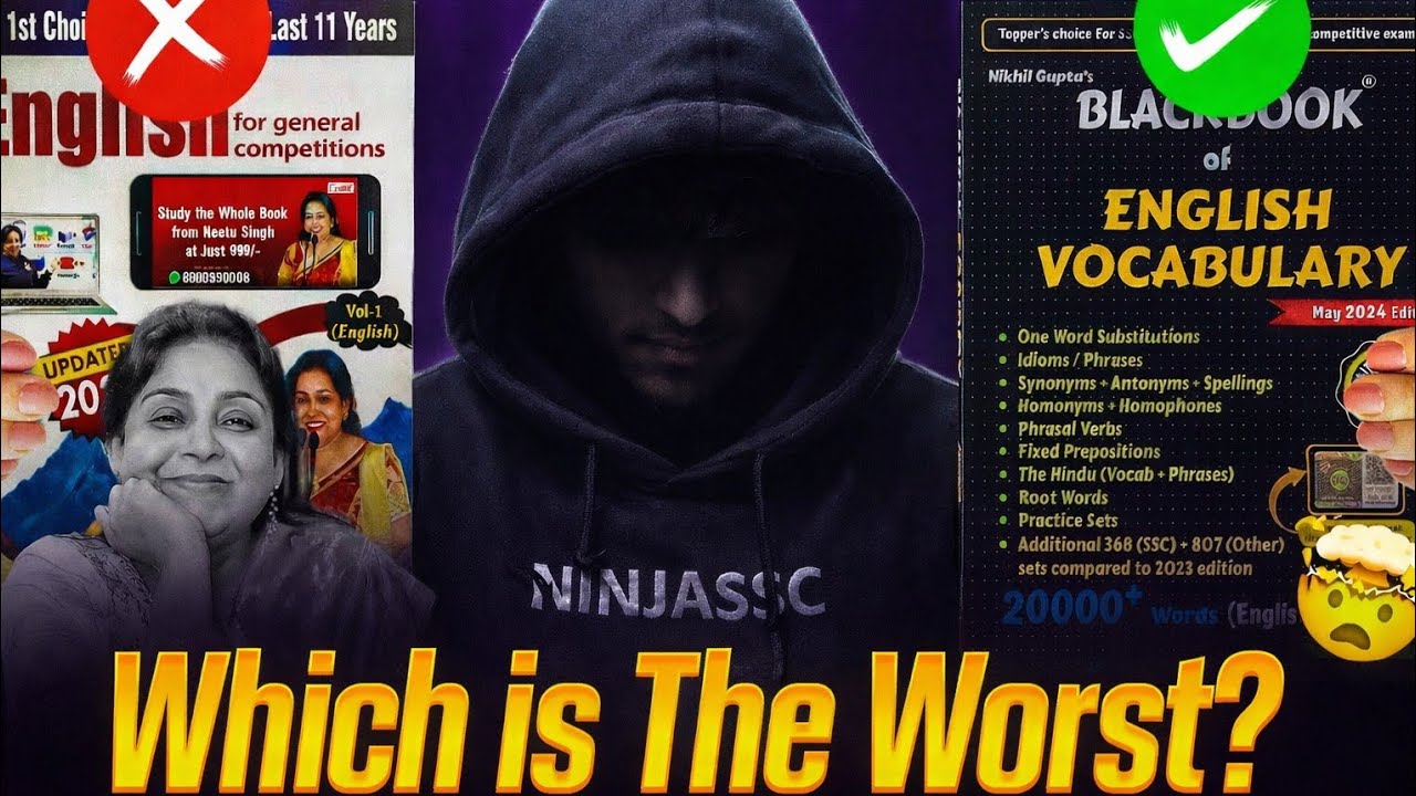 Neetu Singh Vol-1 😇 vs Blackbook 😈 | SSC CGL Vocabulary Reality Check 🔥