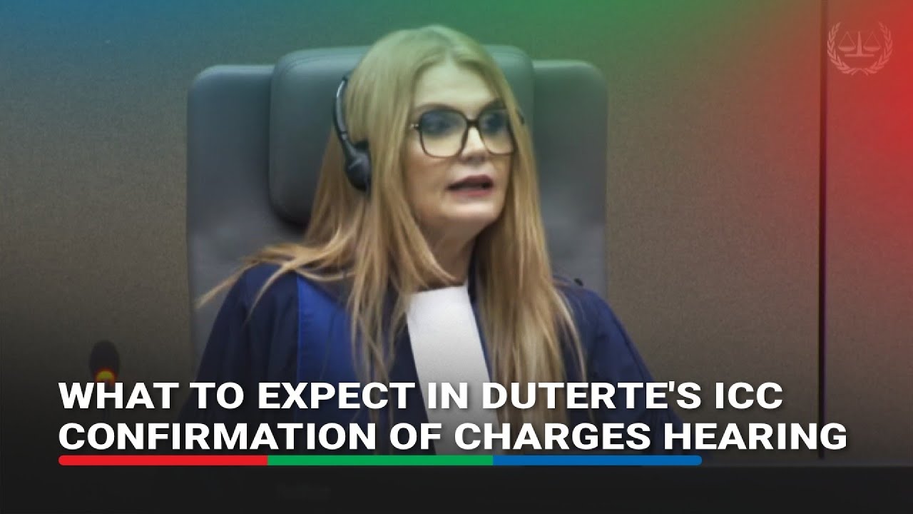 ICC confirmation of charges hearing: Judge Motoc explains process | ABS-CBN News