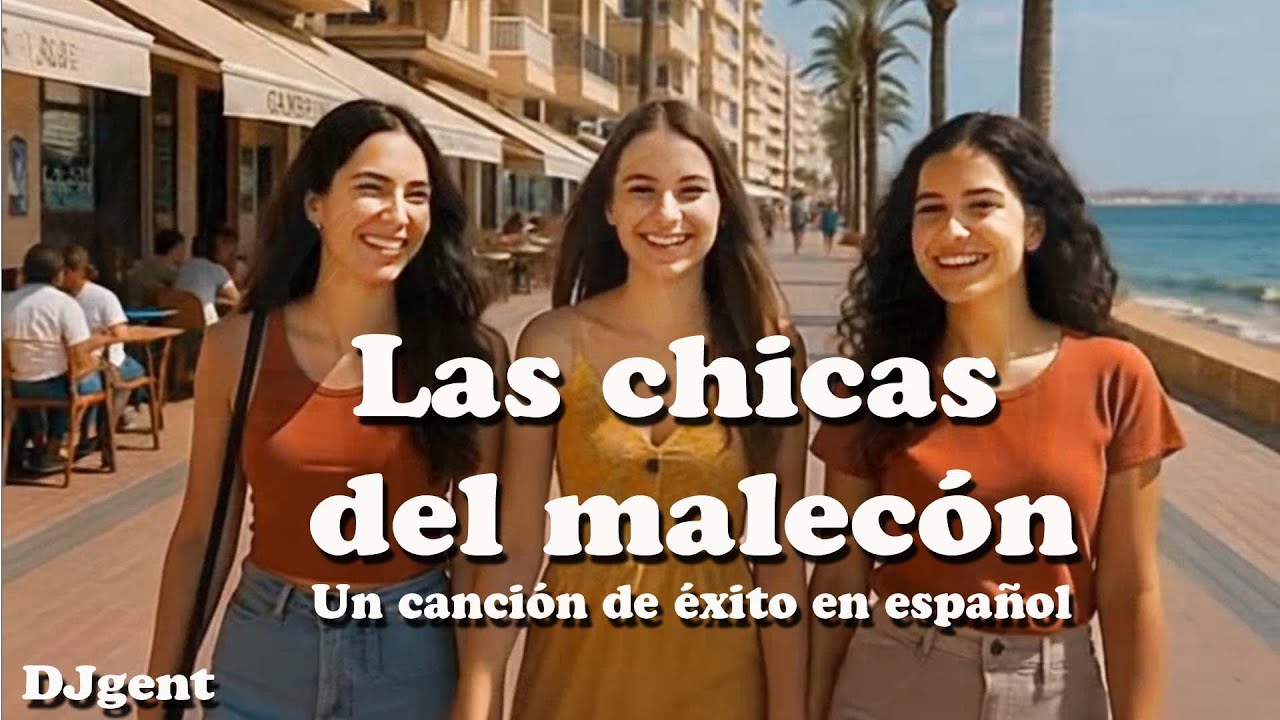 Chicas del Malecón - Canción de verano con guitarra en español