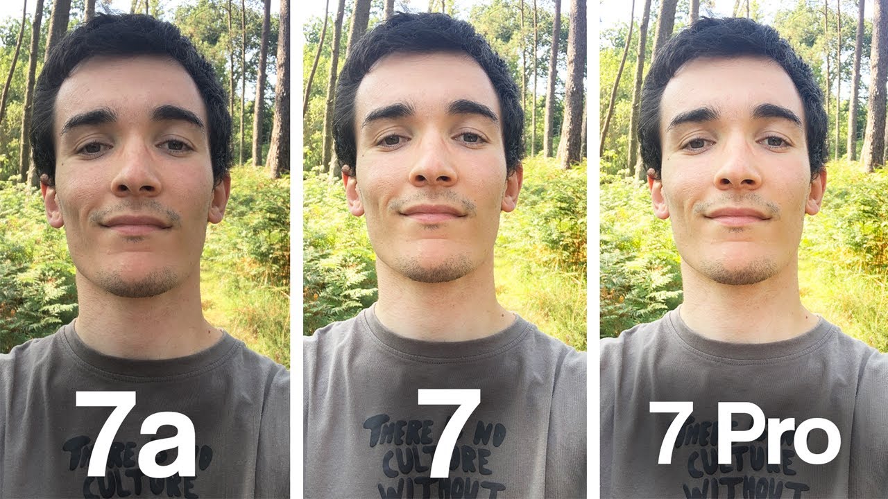 Pixel 7 vs 7 Pro vs 7a - Camera comparaison!