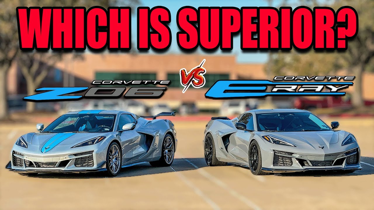 C8 Z06 vs C8 E-Ray Which is BETTER for the STREET?