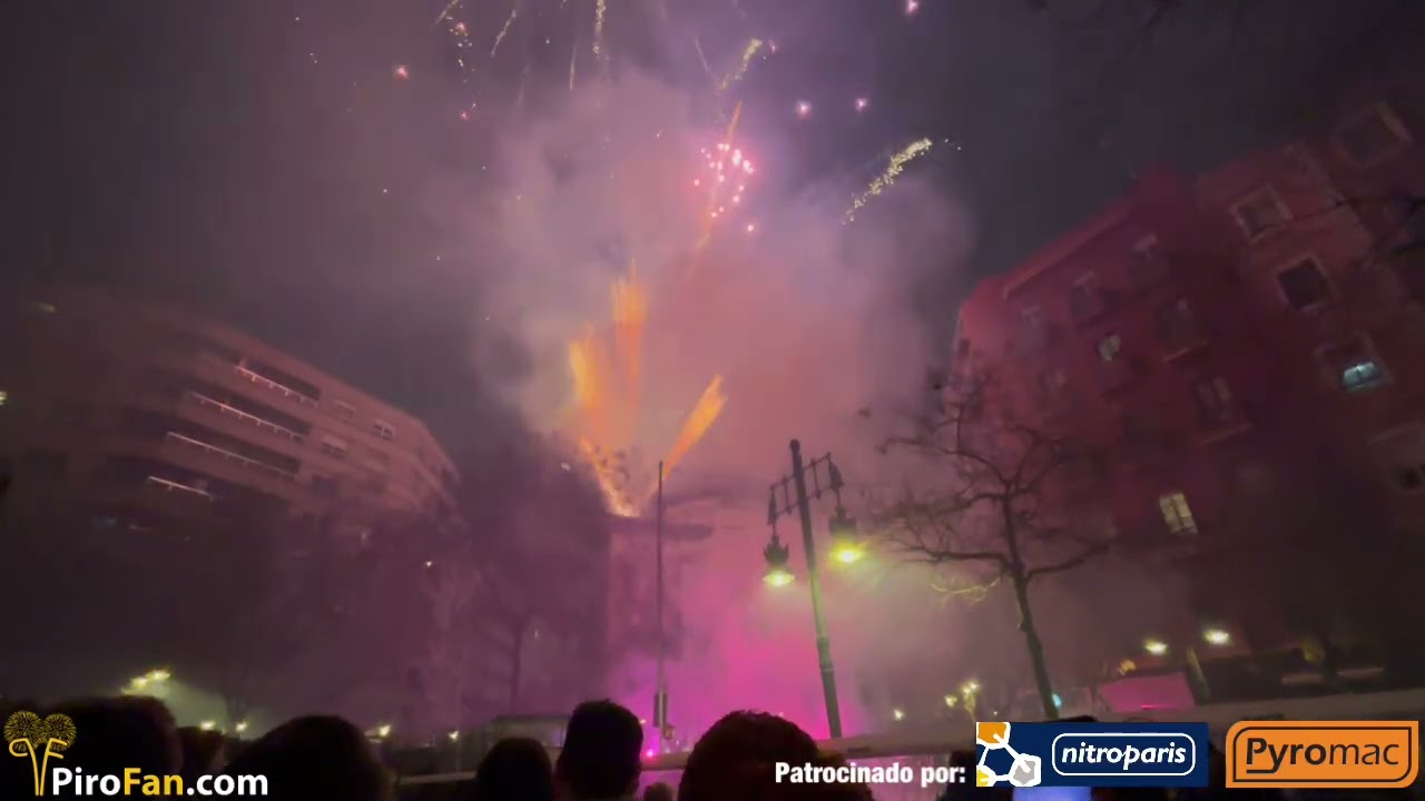 Pirotecnia Vulcano - Pólvora a la Vespra - Falla Pintor Segrelles 2026 