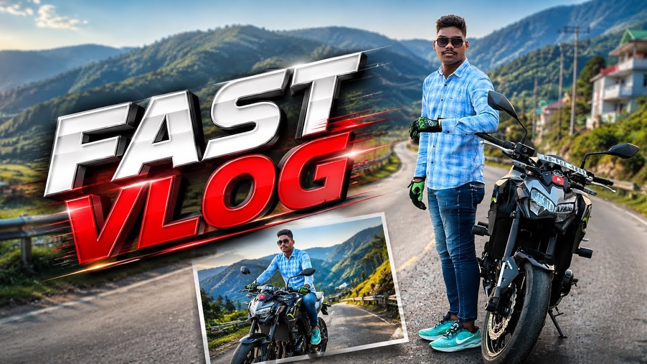 Saraswati Puja Fast Super Bike vlog video.. In Santali || Z900 || Santali Super Bike Rider 🏍 WB Z900