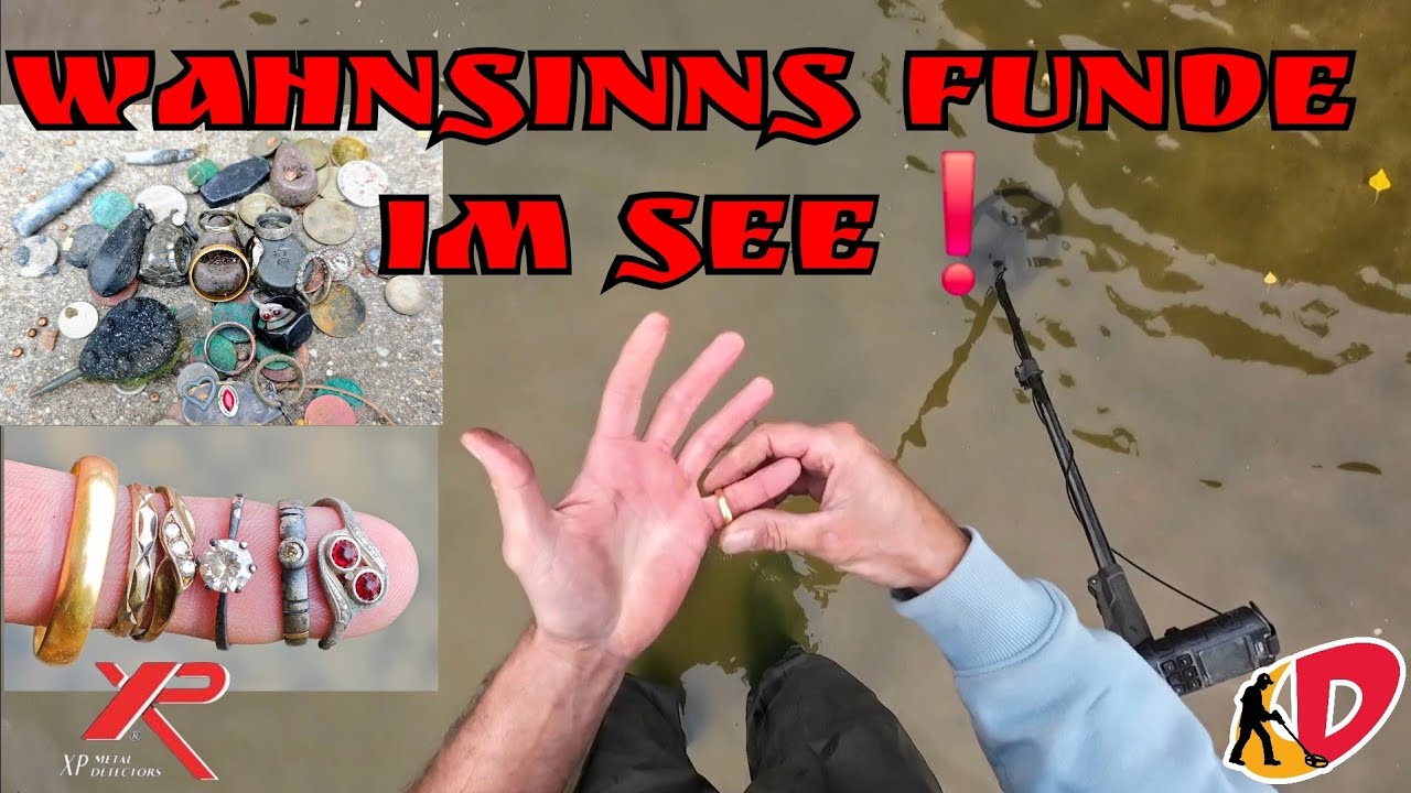 Sondeln im Badesee!! Absolut gestört❗️❗️Metaldetecting XP Deus2