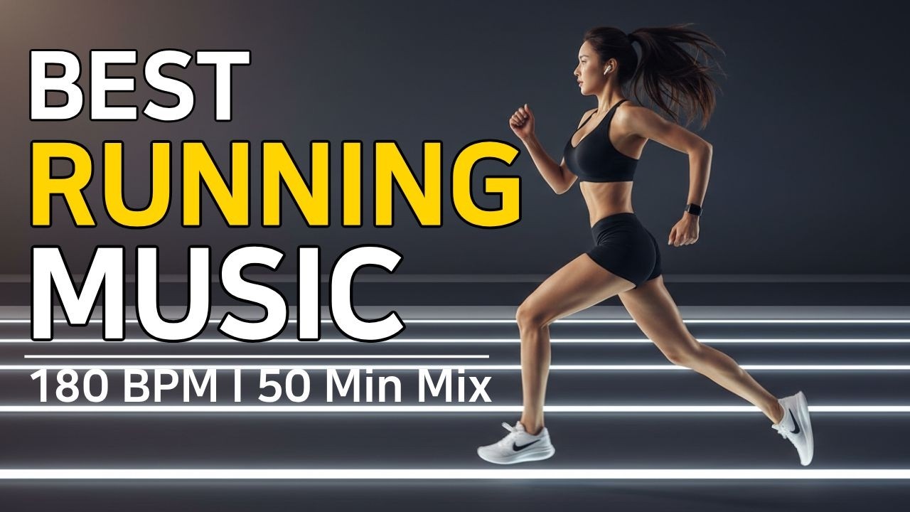 180 BPM Музыка для бега | 50 мин Каденс 180 | Темп NONSTOP ENERGY Марафон | JeeniTree