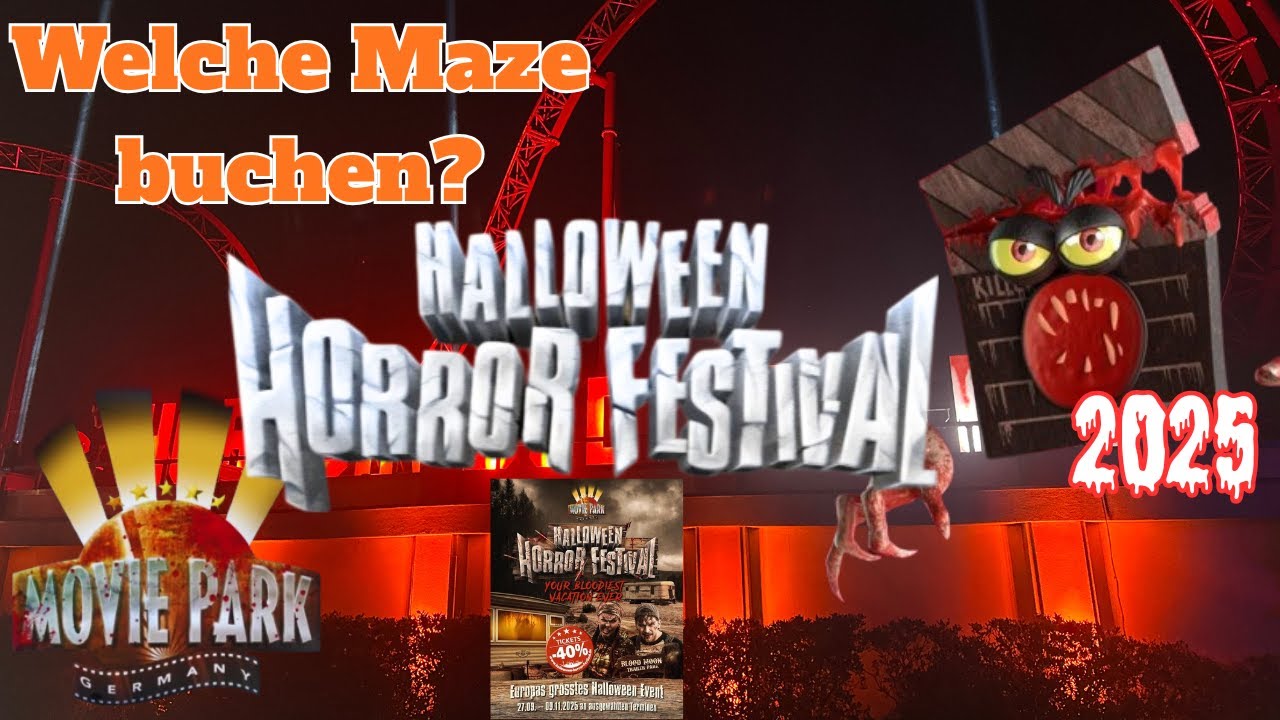 WELCHE MAZE BUCHEN HALLOWEEN HORROR FESTIVAL Movie Park Germany