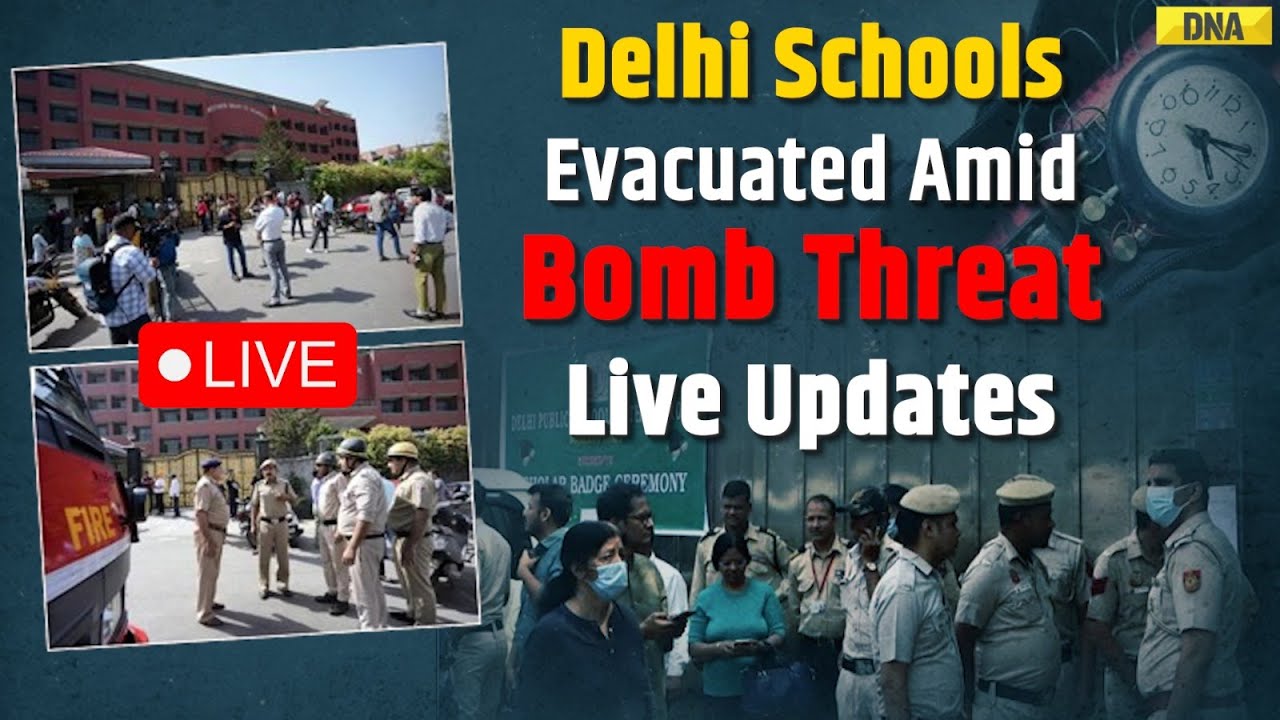 LIVE: Delhi Bomb Threat, Several Schools Get Bomb Threat, Police Appeals Parents Not To Panic | LIVE