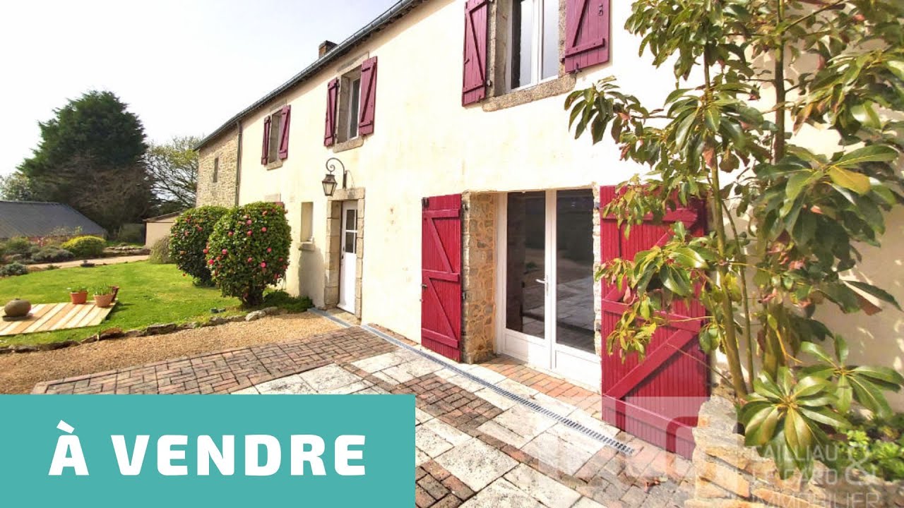 A vendre, propri&eacute;t&eacute; &agrave; la campagne &agrave; Querrien