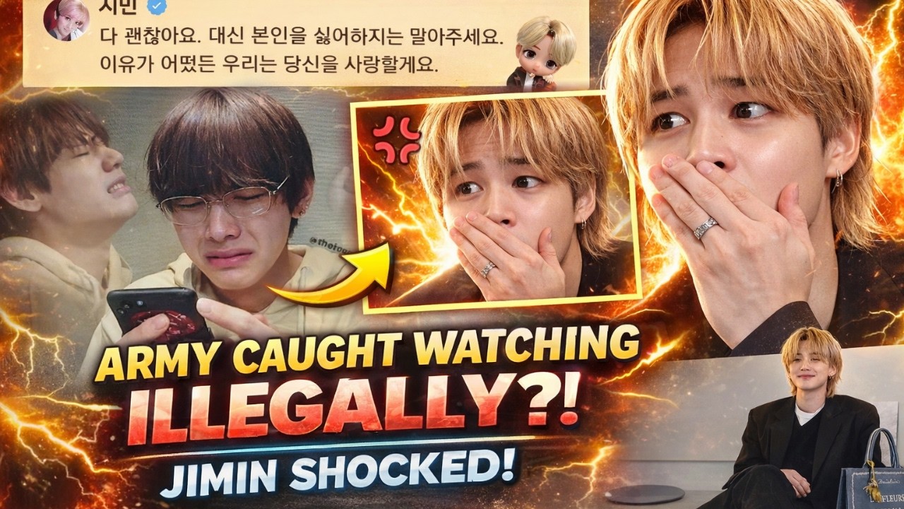 Фанаты BTS (ARMY) были застигнуты за незаконным просмотром концерта BTS?! Реакция Чимина всех порази