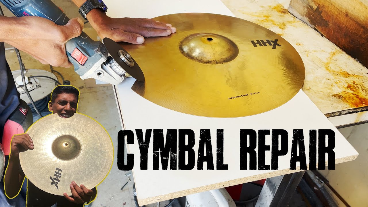 Cymbal Repair. Vlog EP. 03