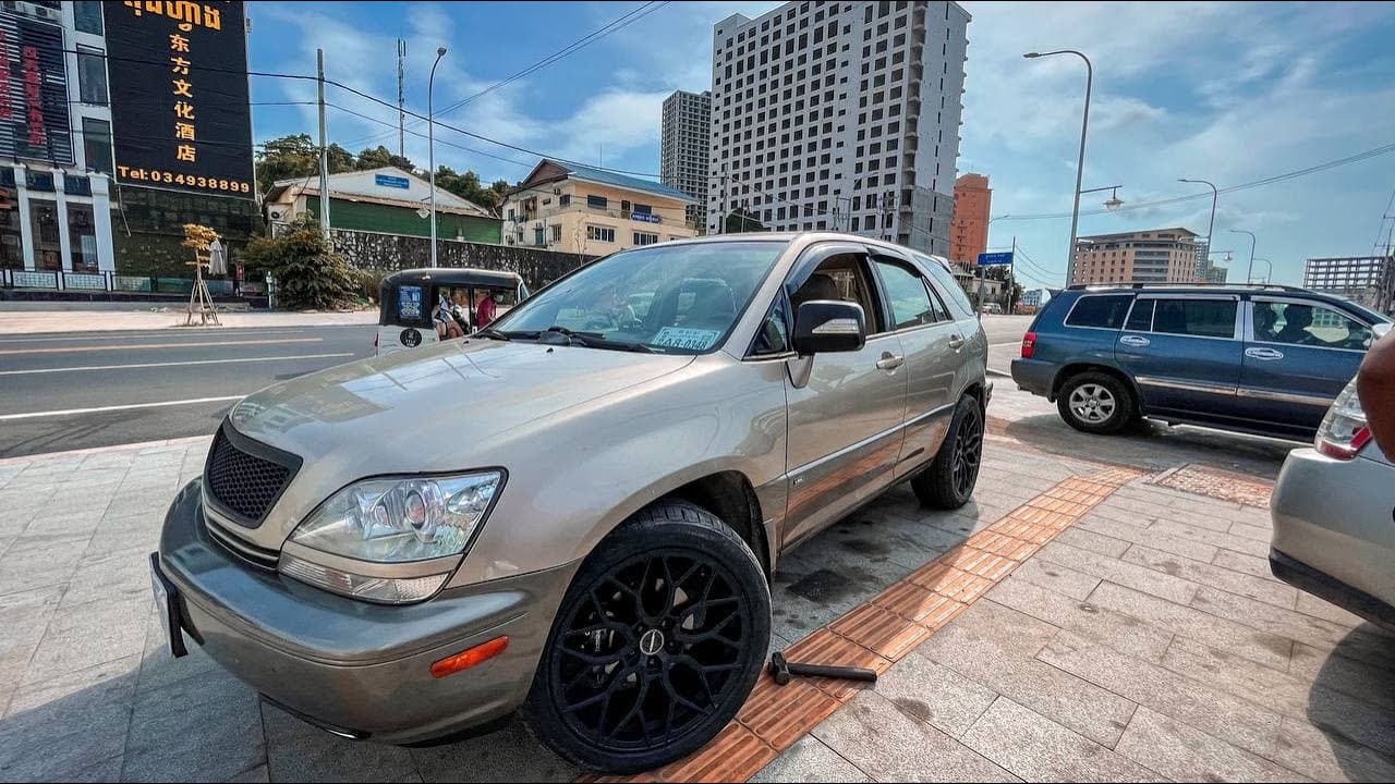 Lower My RX300 + New R20 | Simple Modification for Cambodian culture