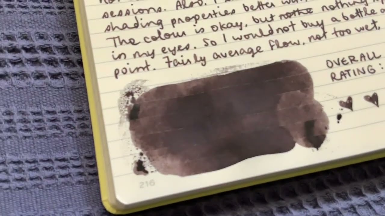 Day 1: J. Herbin Cacao Du Bresil | Exploring my brown fountain pen inks! 🤎🖋️