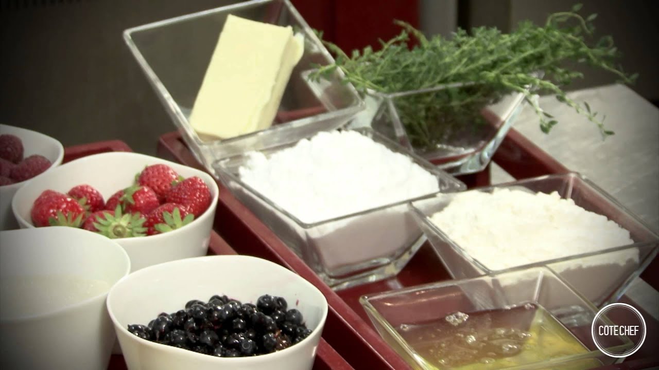 Le coulis de fruits rouges - Jean-Luc Rabanel
