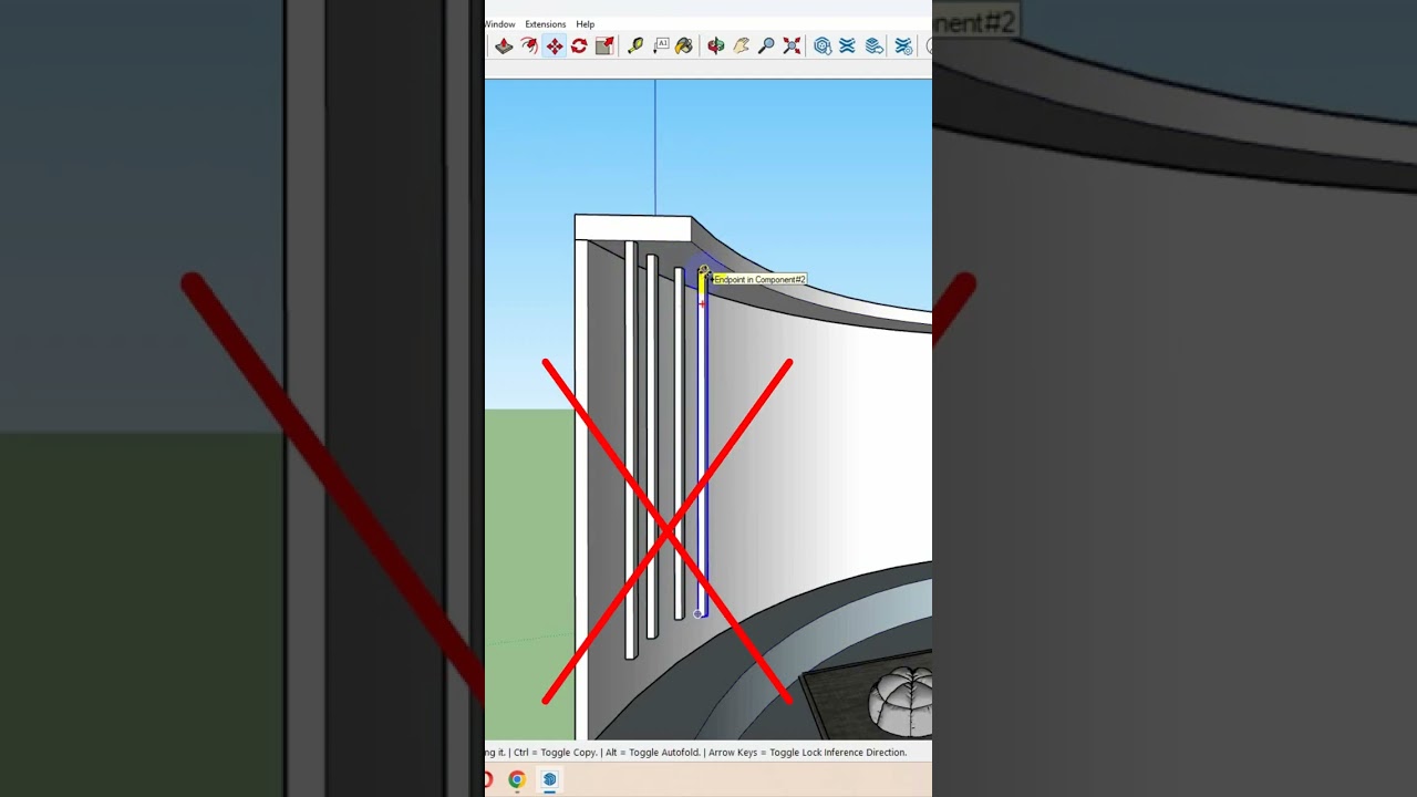 Master Copy Along Curve in SketchUp Fast!