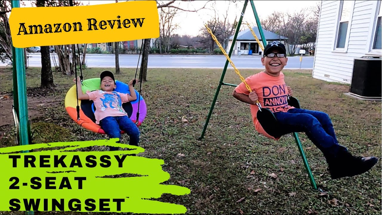 Trekassy 2 Seat Swing Set | Amazon Review