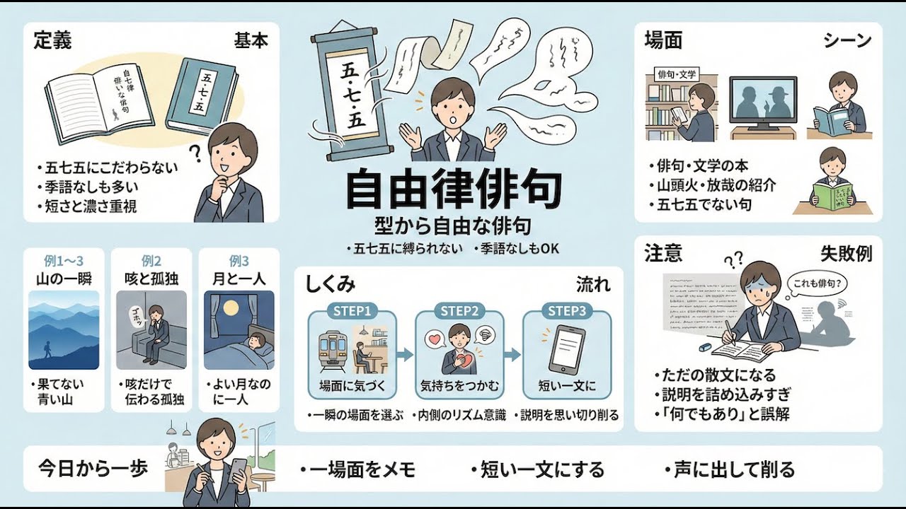 自由律俳句とは