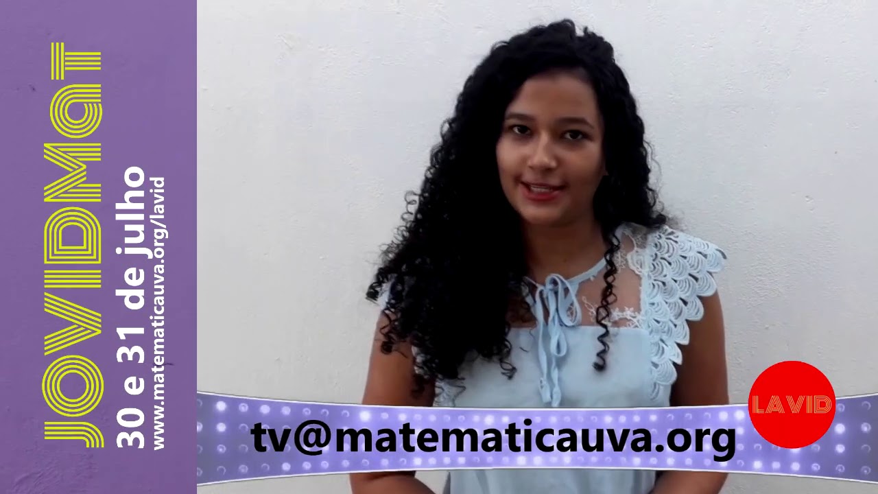 I JOVIDMat - Espa&ccedil;o aberto aos professores que produzem v&iacute;deos para ensinar matem&aacute;tica