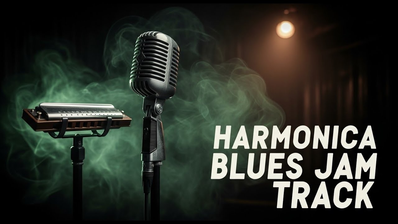 Harmonica Blues Jam Track - Get Inspiration or Jam With The Track - Great Blues Track