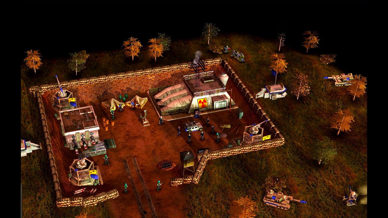 GLA Hunting The US High-Rank Commander Behind Enemy Lines Defenses | C&C Generals ZH Mission Map