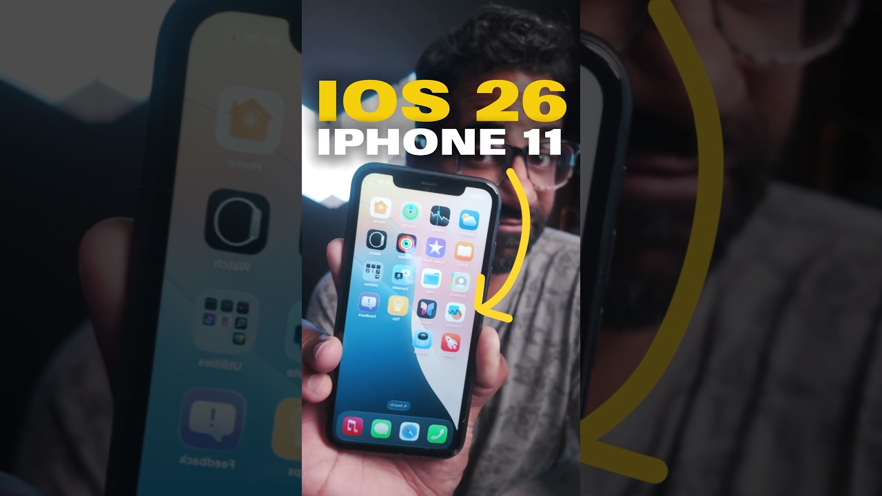 Jak wygląda iOS26 na iPhonie 11 z 2019 roku 🤔