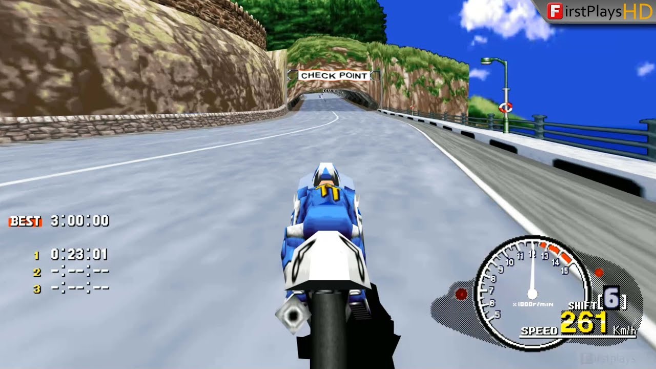 Sega Manx TT Super Bike (1995) - PC Gameplay / Win 10
