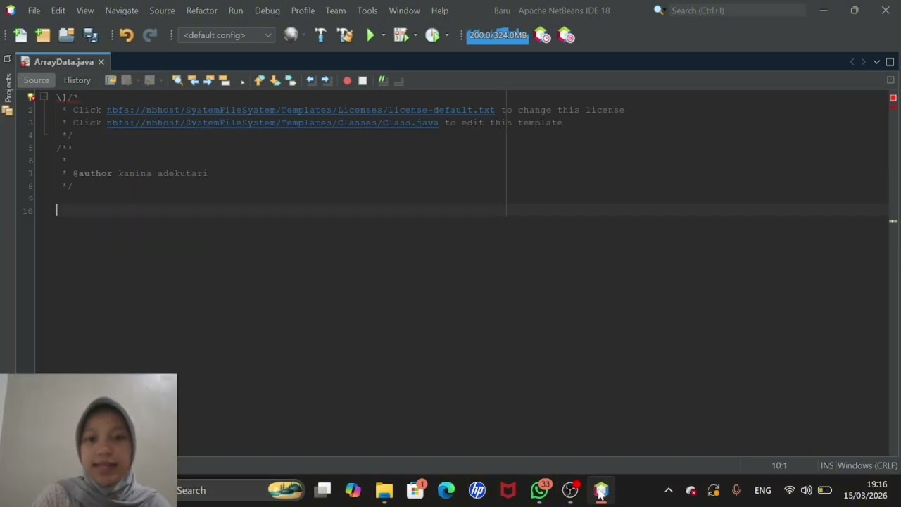 latihan modul 3 oopp