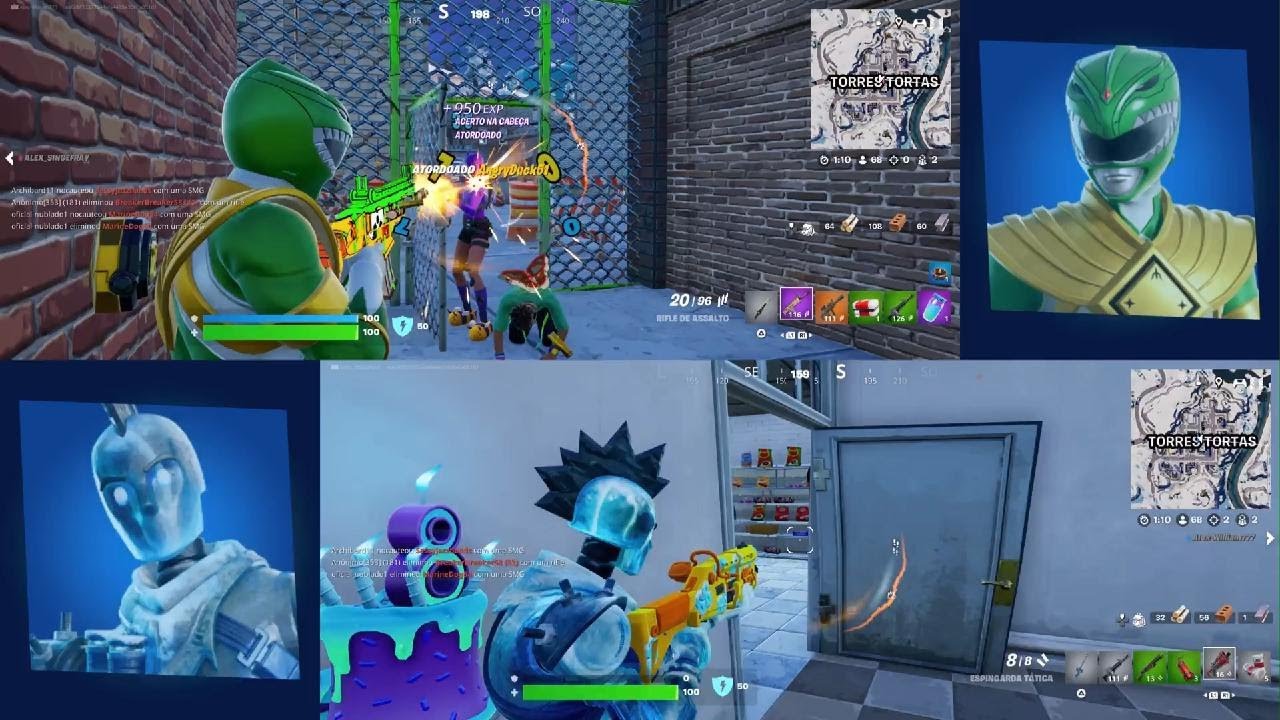 Fortnite vitória raiz