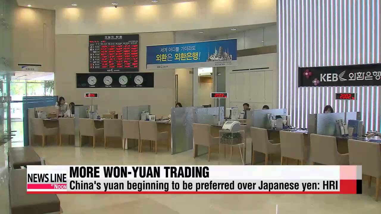 Financial institutions of Korea, China push for direct won-yuan trading