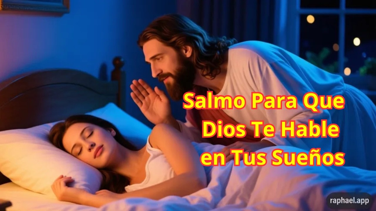 ¿DIOS te HABLA en SUEÑOS  El Salmo que ABRE ese Canal  y Dios te da Respuestas en Sueños
