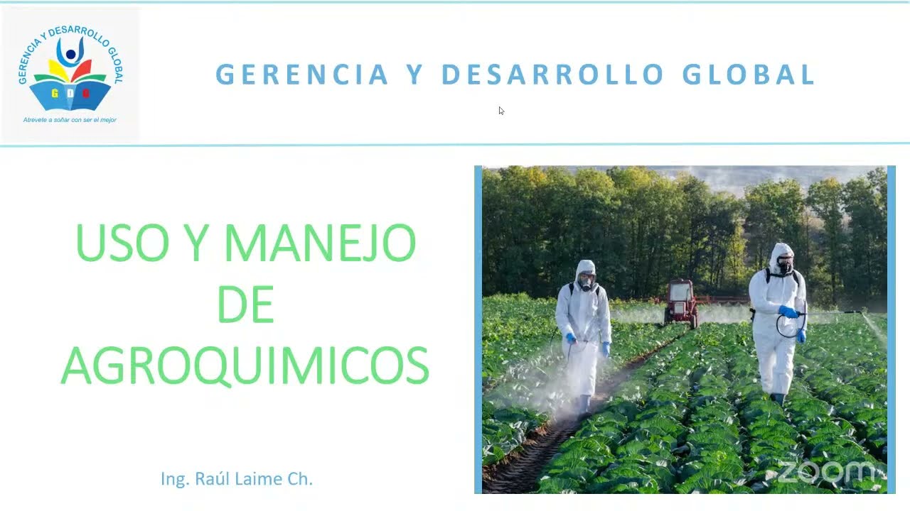 𝐂𝐔𝐑𝐒𝐎 𝐄𝐍 𝐕𝐈𝐕𝐎: USO Y MANEJO DE AGROQUIMICOS
