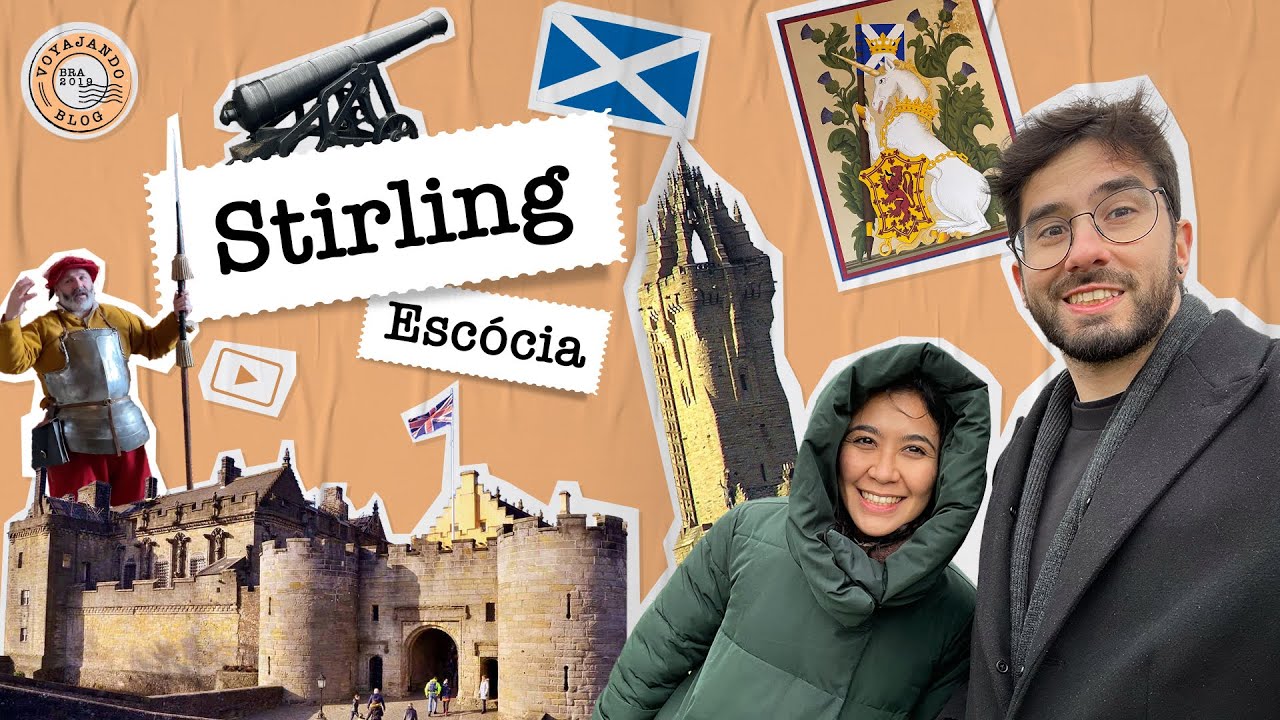 De Edimburgo: 1 dia em Stirling, na Escócia | Castelo, Ponte e Monumento à Wallace