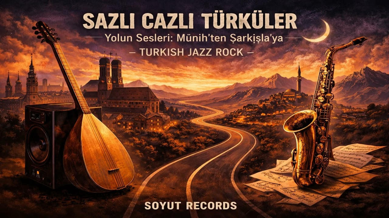 Sazlı Cazlı Türküler - Yolun Sesleri: Münih'ten Şarkışla'ya (Turkish Jazz Rock)