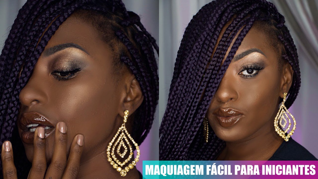 Maquiagem Fácil para Iniciantes - Pele Negra - Tamiris Sindice