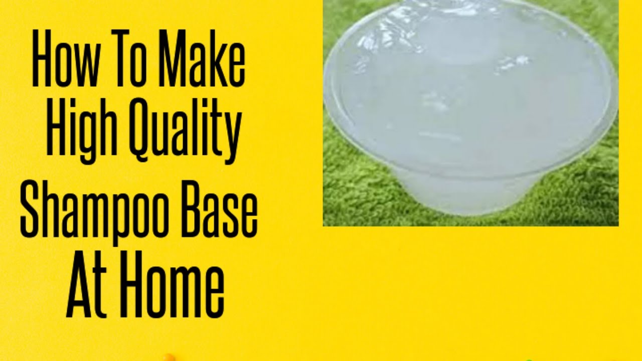 High Quality Shampoo Base |Step by step in Urdu Hindi |DIY |Texapon