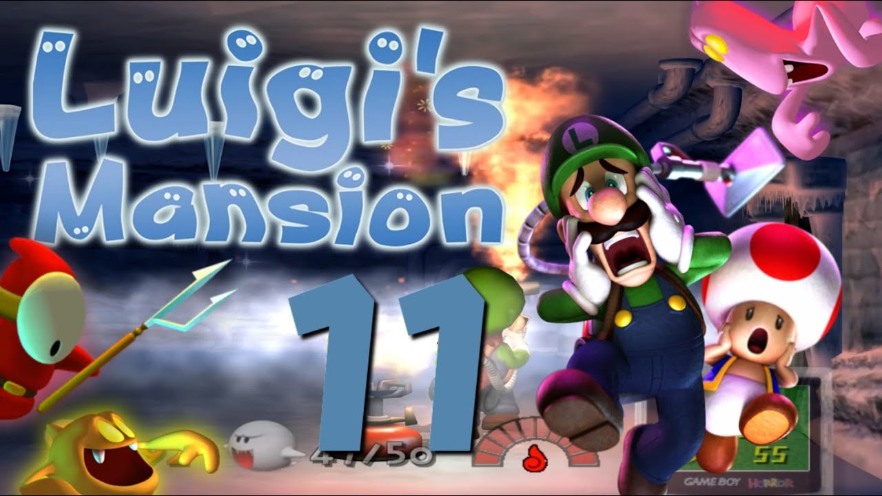 LUIGI'S MANSION 👻 #11 Frosty Basement & Vincent Van Gore's Gallery
