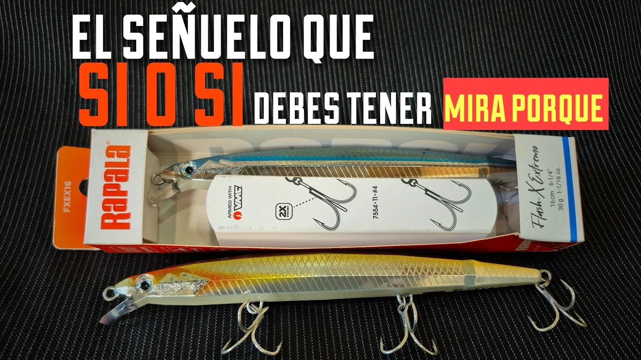 porque debes tener este señuelo? mira la chulada que es este señuelo unboxing// videos de pesca