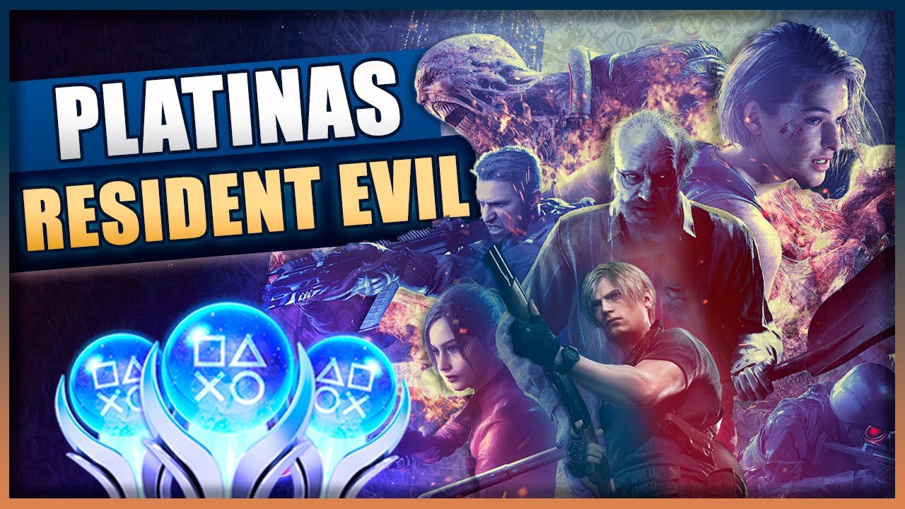 COMO PLATINAR TODOS OS JOGOS DA SÉRIE RESIDENT EVIL - FÁCIL E RÁPIDO