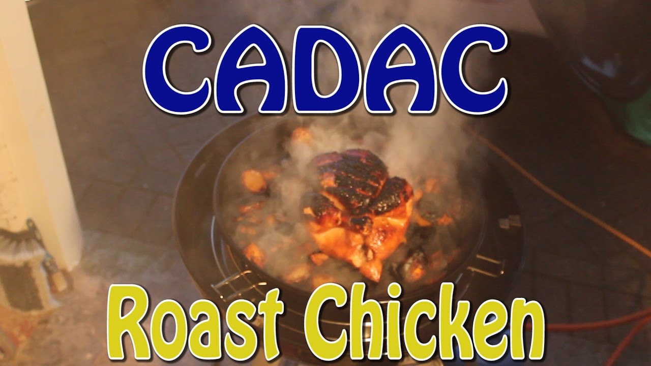 Roast Chicken on a CADAC BBQ - Braai