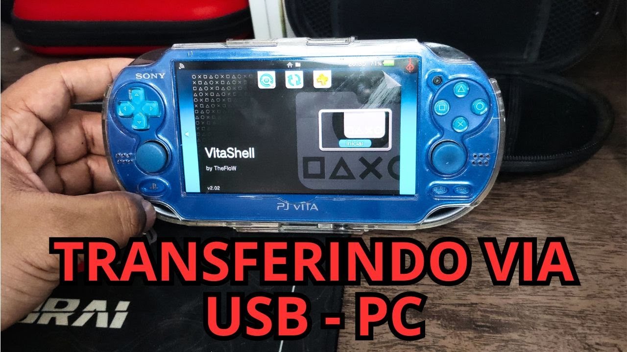 JOGOS pro PSVITA via USB - PC