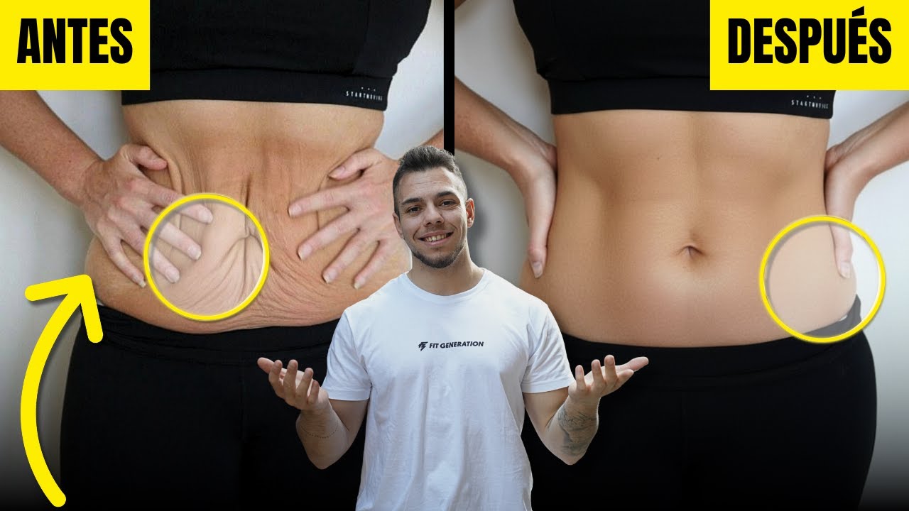 🔥 Cómo perder barriga sin tener la piel flácida | Eliminar grasa abdominal sin dejar piel colgando
