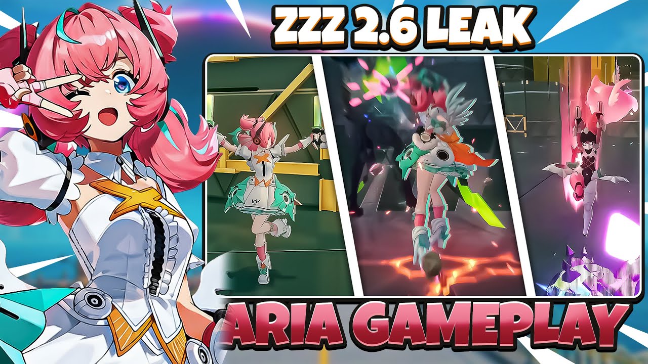 V2.6 Leak | ARIA Gameplay Animations, Ether-Anomaly | Zenless Zone Zero