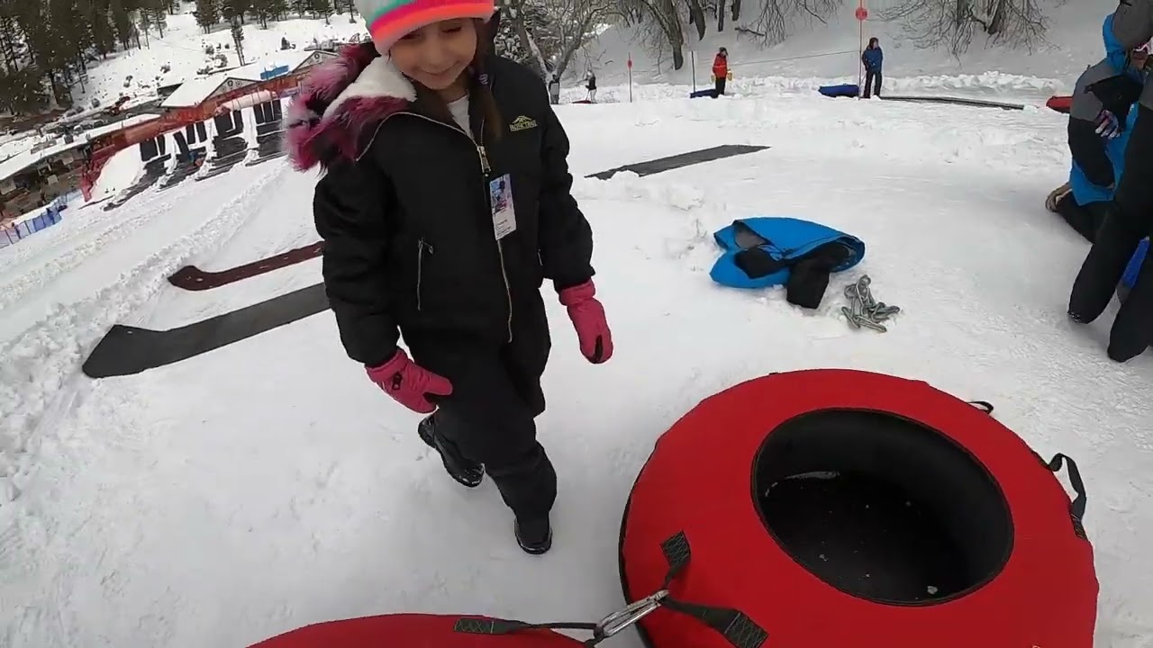Snow tubing trip to Mountain High's Yeti Snow Park