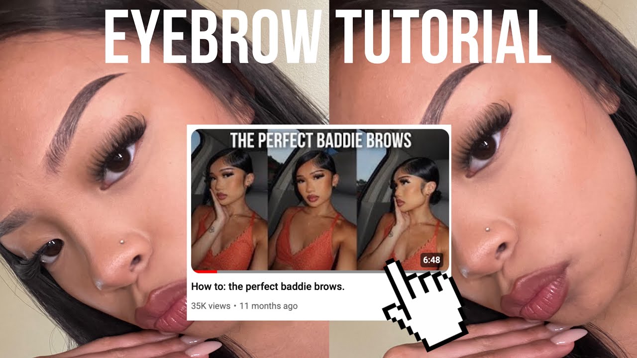 EYEBROW TUTORIAL: Following Katie Dinh’s Eyebrow Tutorial 😍
