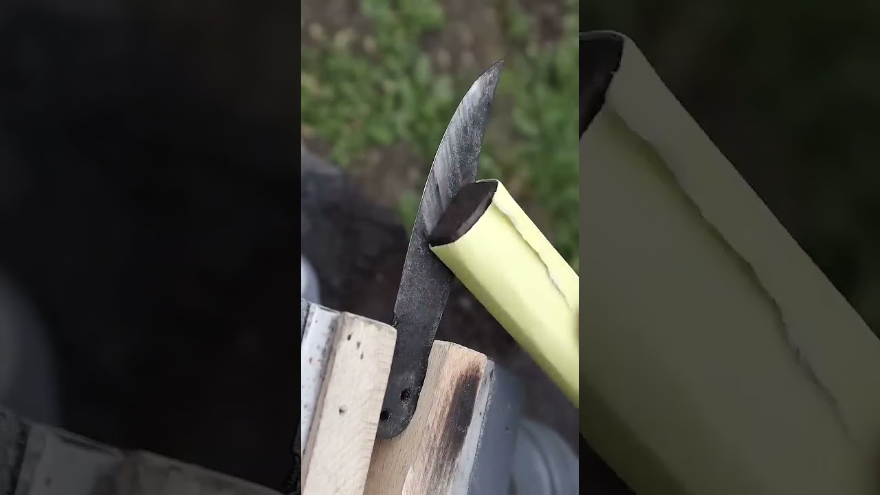 Turning a Rusty Bearing Into a Beautiful Butterfly Knife   ASMR Crafting 