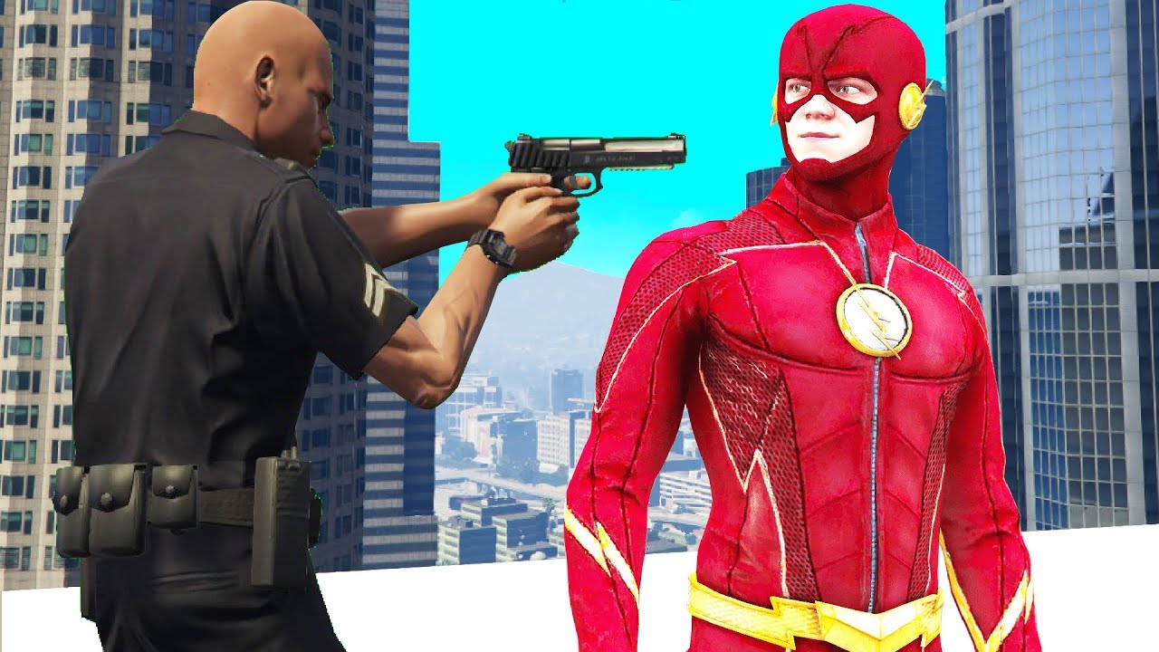 Cop Arrests Me For Using Super Powers! (GTA RP)