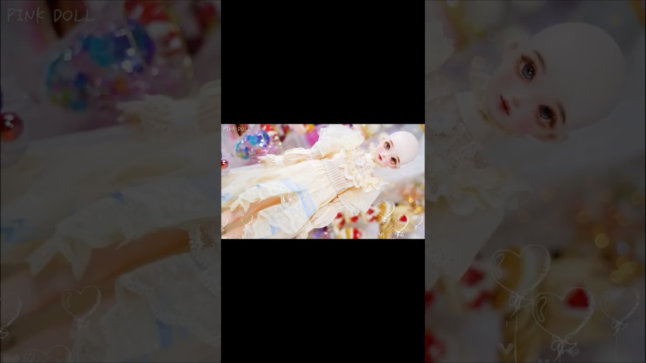European Dress Unboxing BJD Dressup pinkdoll #doll #unboxing #toys