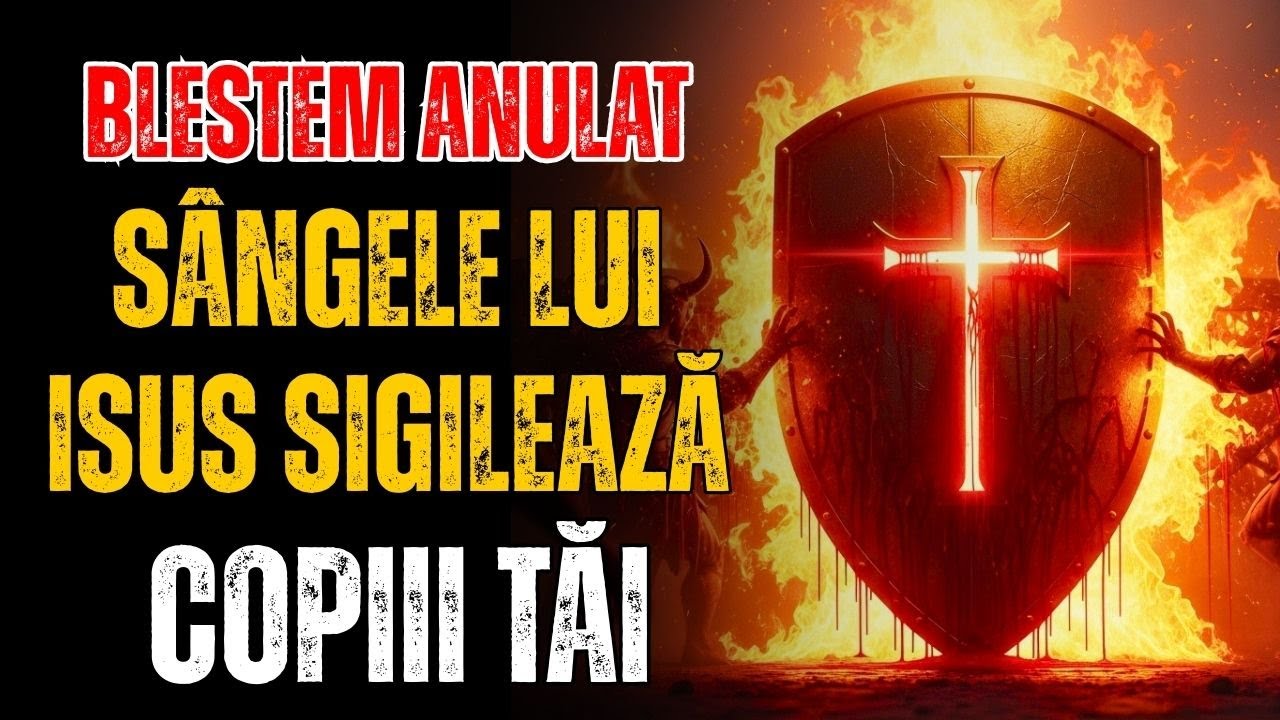 🩸 Protecție de sânge peste copii și familie: niciun blestem nu PROSPERĂ împotriva alor tăi
