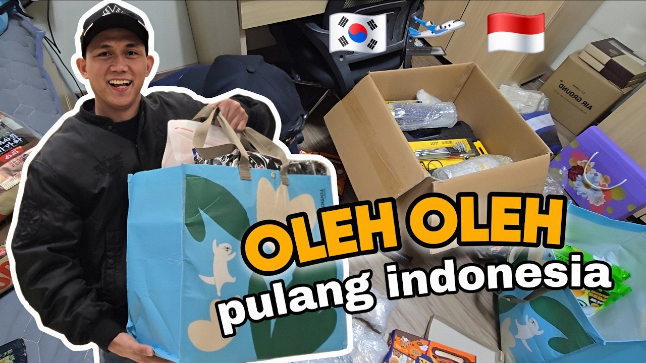Mudik dari Korea Bawa Apa Aja? Belanja Gila-Gilaan Kirim Cargo sampai segini! 😳🇰🇷🇮🇩