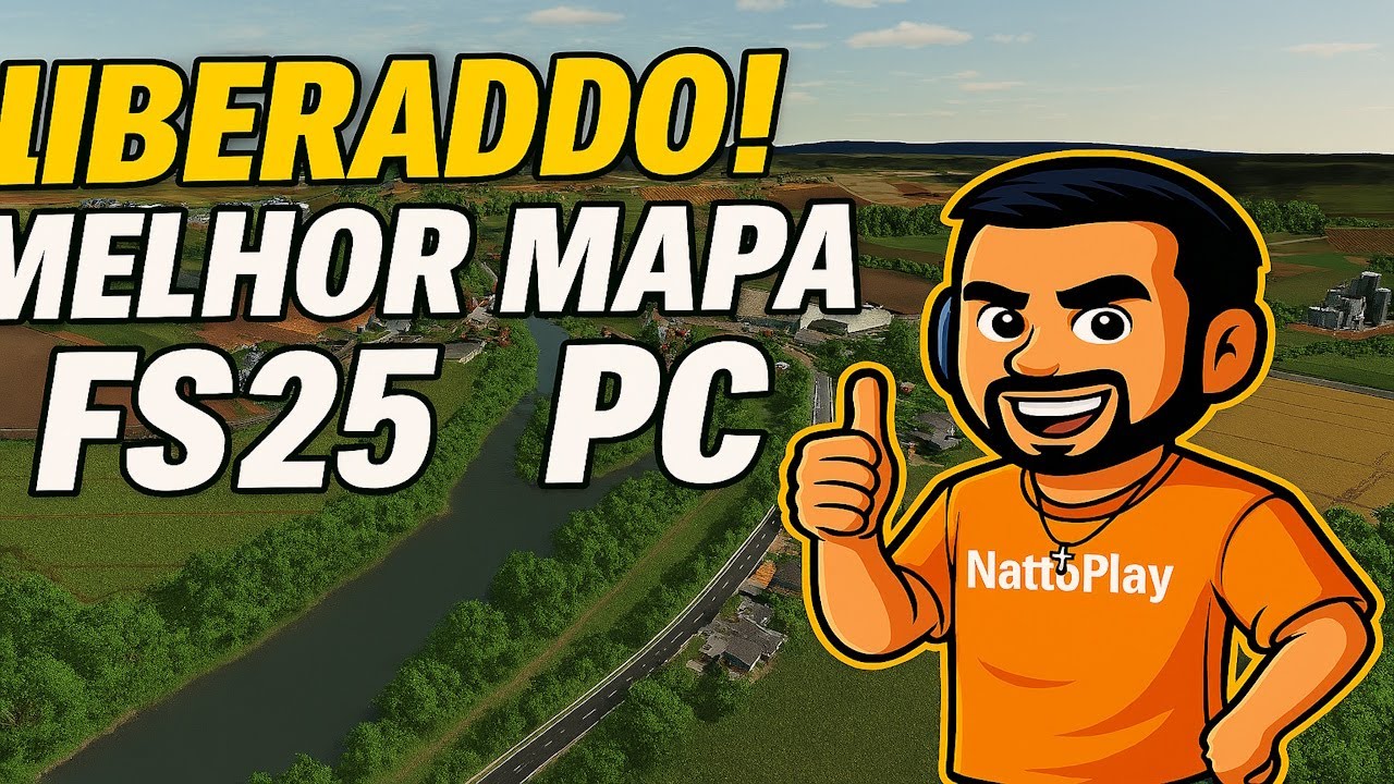 LIBERADO MAPA TOP! PARA FARMING SIMULATOR 25 - PC